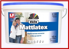 Краска Mattlatex D 100 матовая ведро 2.5 кг